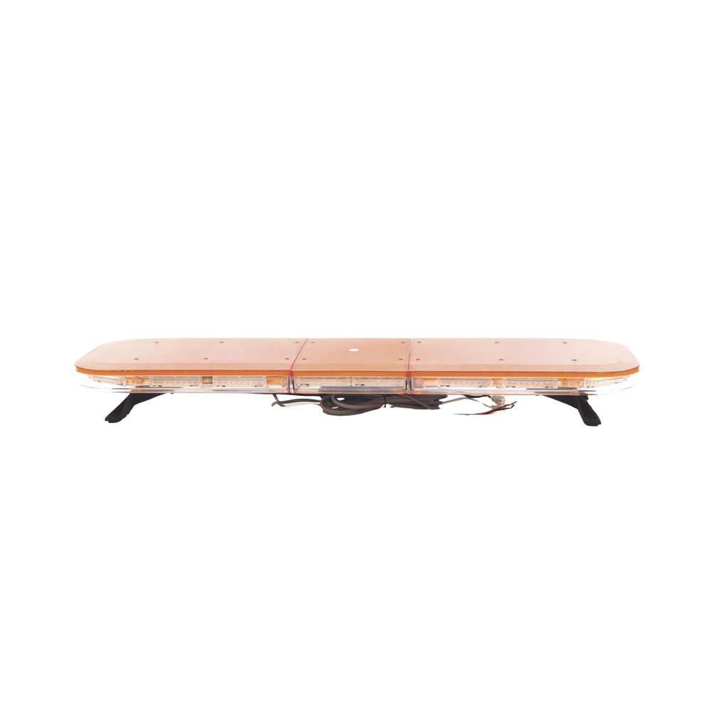 47" LED light bar with 108 high-power LEDs, dual-color amber/clear, ideal for equipping private security, mining, and industrial units.