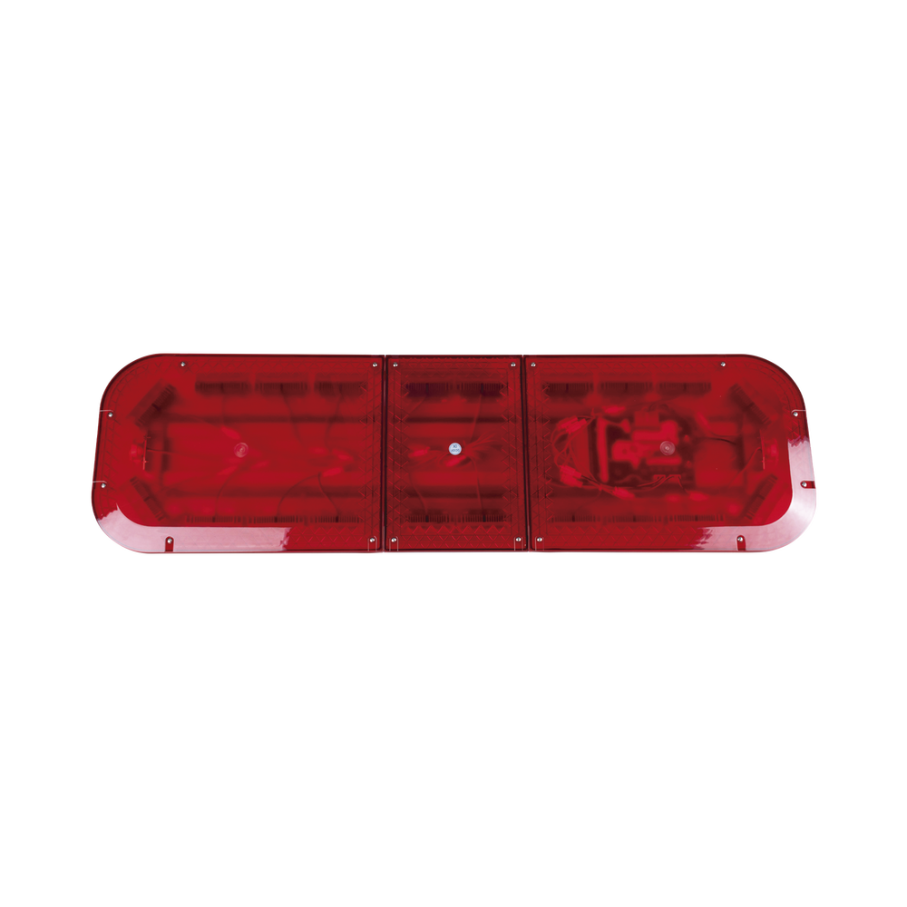 47" LED light bar with 86 high-power red LEDs, ideal for equipping ambulances and fire units