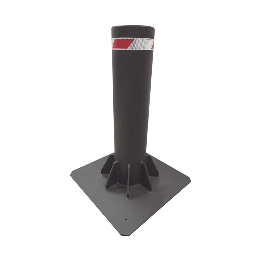 Bolardo Fijo de Alta Seguridad de 220 mm de Diámetro / Fabricado en Acero al Carbón
