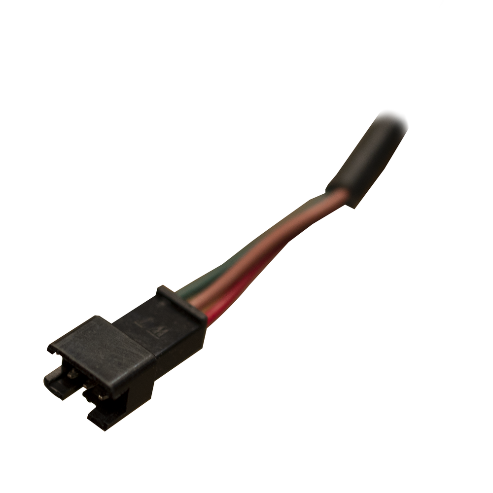 Straight mast with RED/GREEN LED lighting, compatible with Industrial barriers by AccessPRO