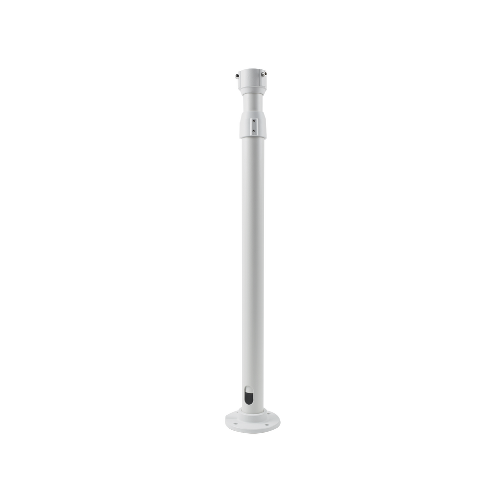 Montaje de techo telescópico tipo tubo para PTZ Hikvision, largo 60 cm - 120 cm