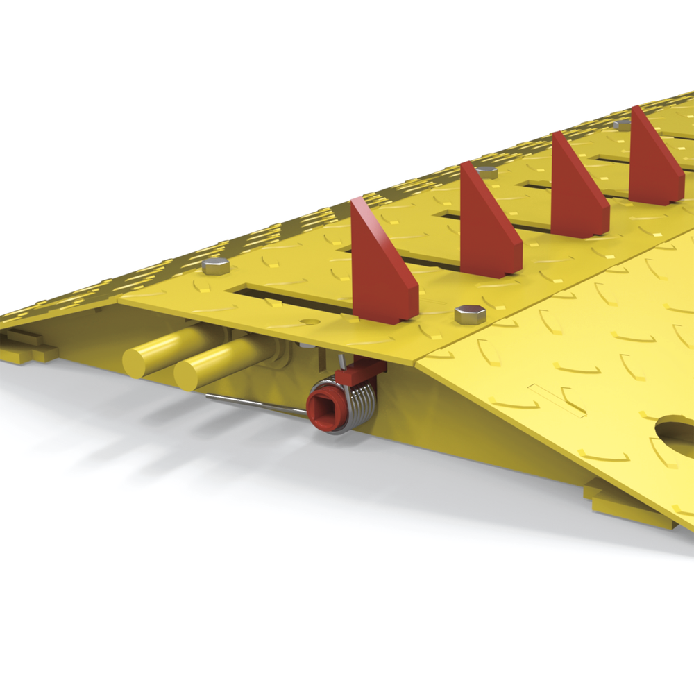 Heavy Duty Tire Puncture Spike Section / Maximum Load Supported 10,000 kg per Axle