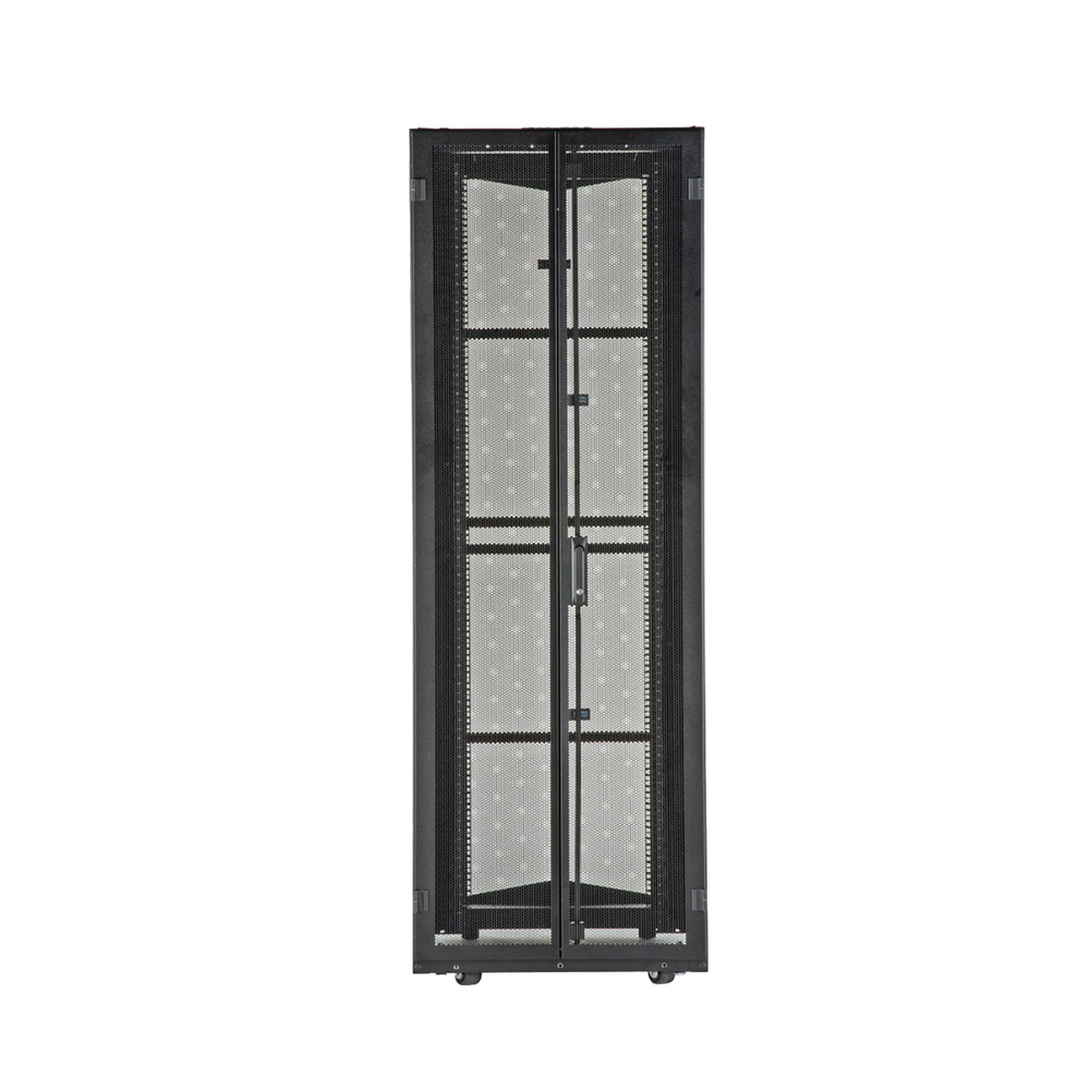 Gabinete FlexFusion para Centros de Datos, 45 UR, 800 mm de Ancho, 1200 mm de Profundidad, Fabricado en Acero, Color Negro