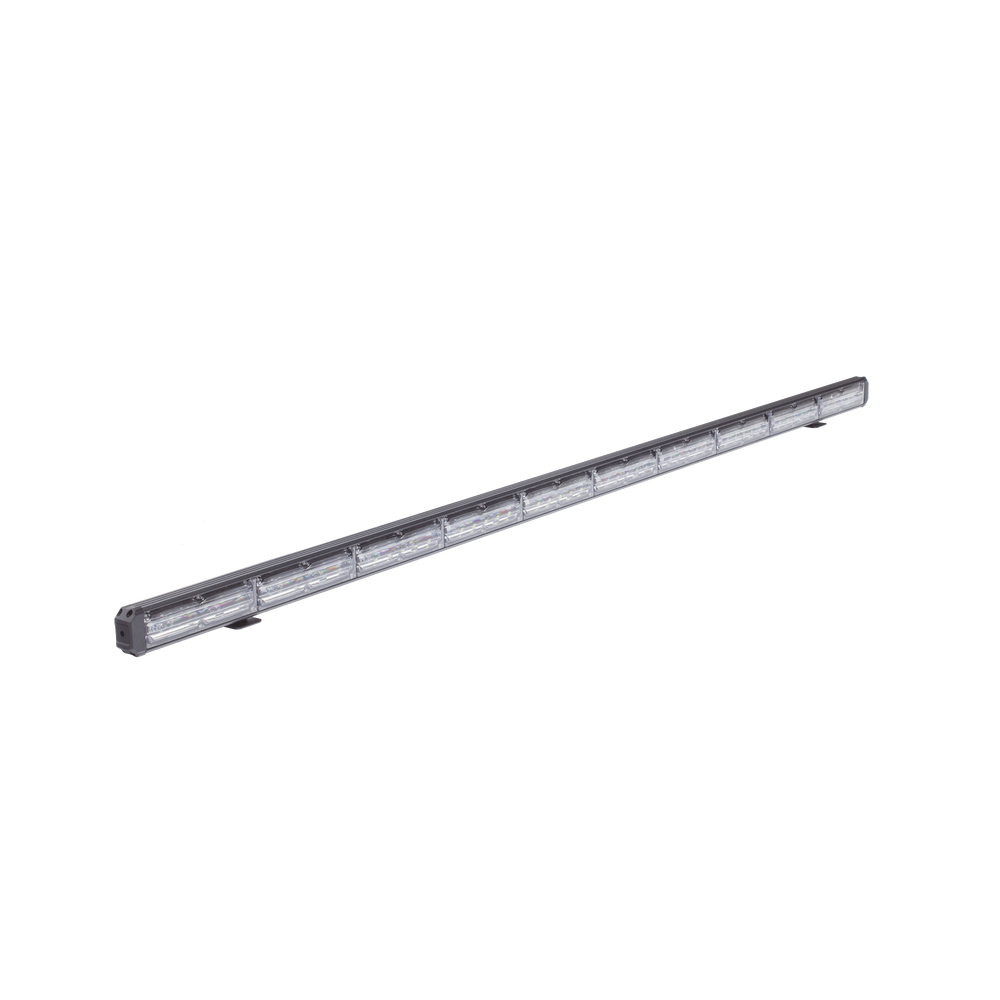 10-Module 6-LED Warning Light Bar, 49-Inch Amber