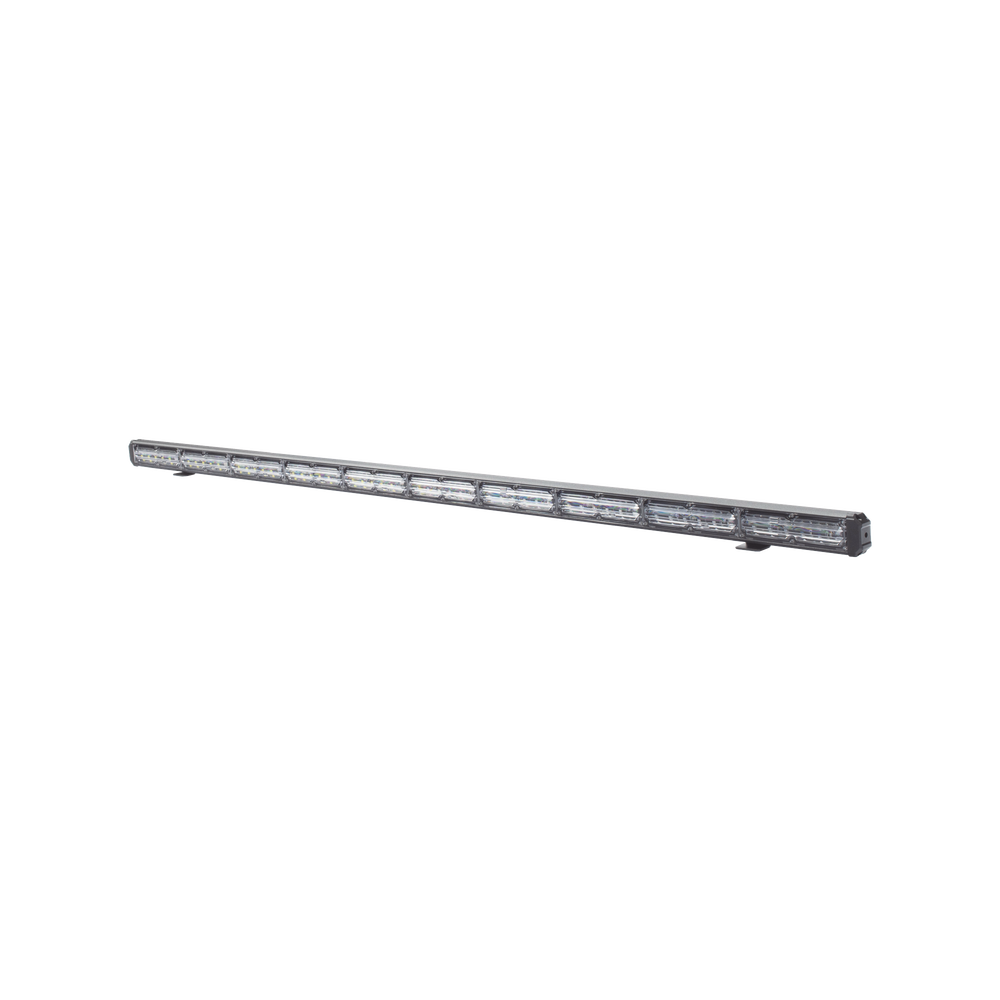 10-Module 6-LED Warning Light Bar, 49-Inch Amber