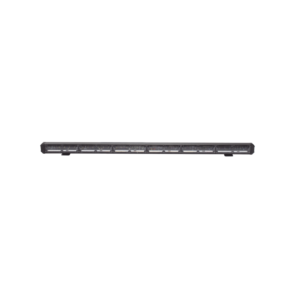 6-Module 6-LED Warning Light Bar, 30-Inch, Amber