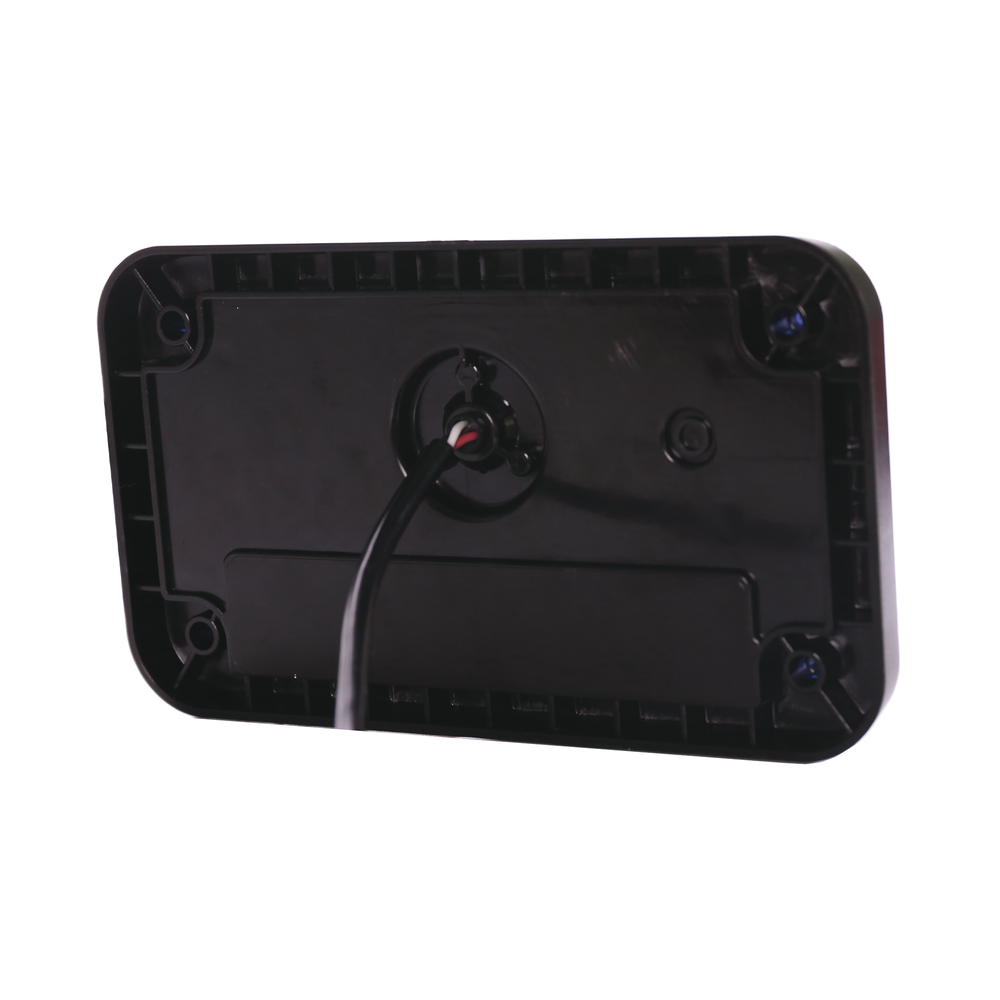 7x4" Blue Warning Light with Work Light, Ideal for Ambulances