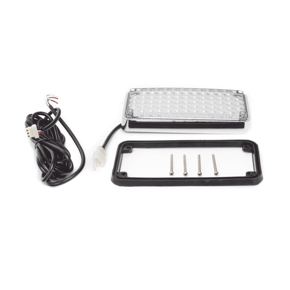 7x3 Warning Light, Clear Color, Ideal for Ambulances
