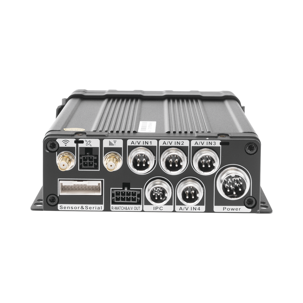EPCOMGPS CLOUD / Mobile DVR / 4 Channel AHD 2 Megapixel / SD Memory Storage / H.265 / Embedded AI Chip / Supports 4G / WiFi / GPS