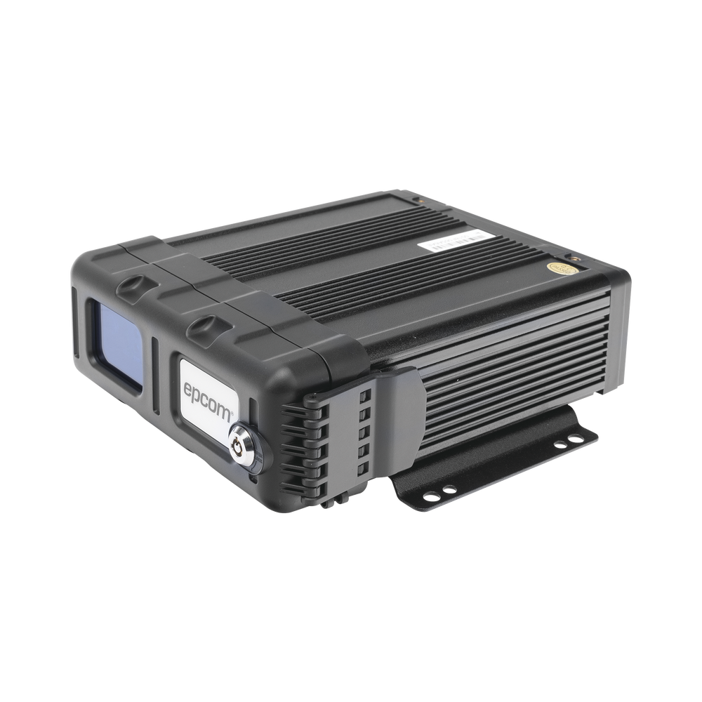 NUBE EPCOMGPS / DVR Móvil / 4 Canales AHD 2 Megapixel / Almacenamiento en Memoria SD / H.265 / Chip IA Embebido / Soporta 4G / WiFi / GPS