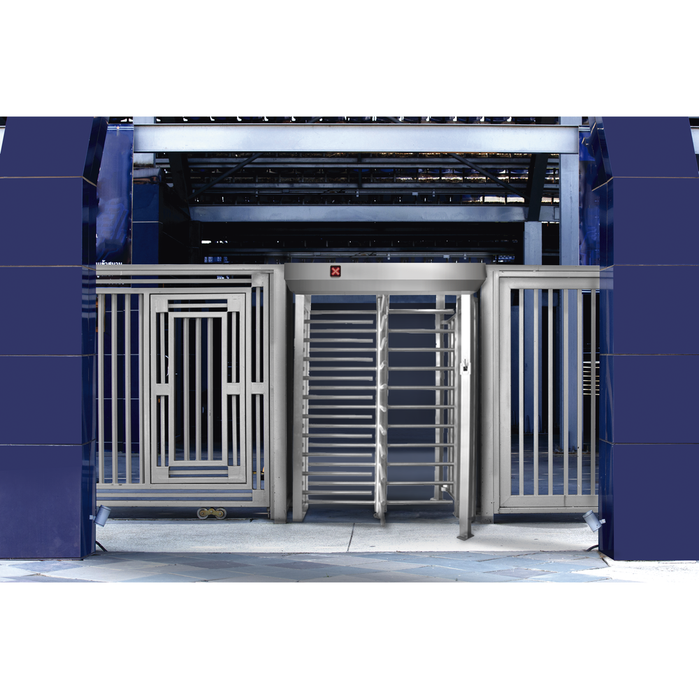 Single Turnstile / Full Body / Indoor/Outdoor / Stainless Steel / Luxury Finish / High Traffic