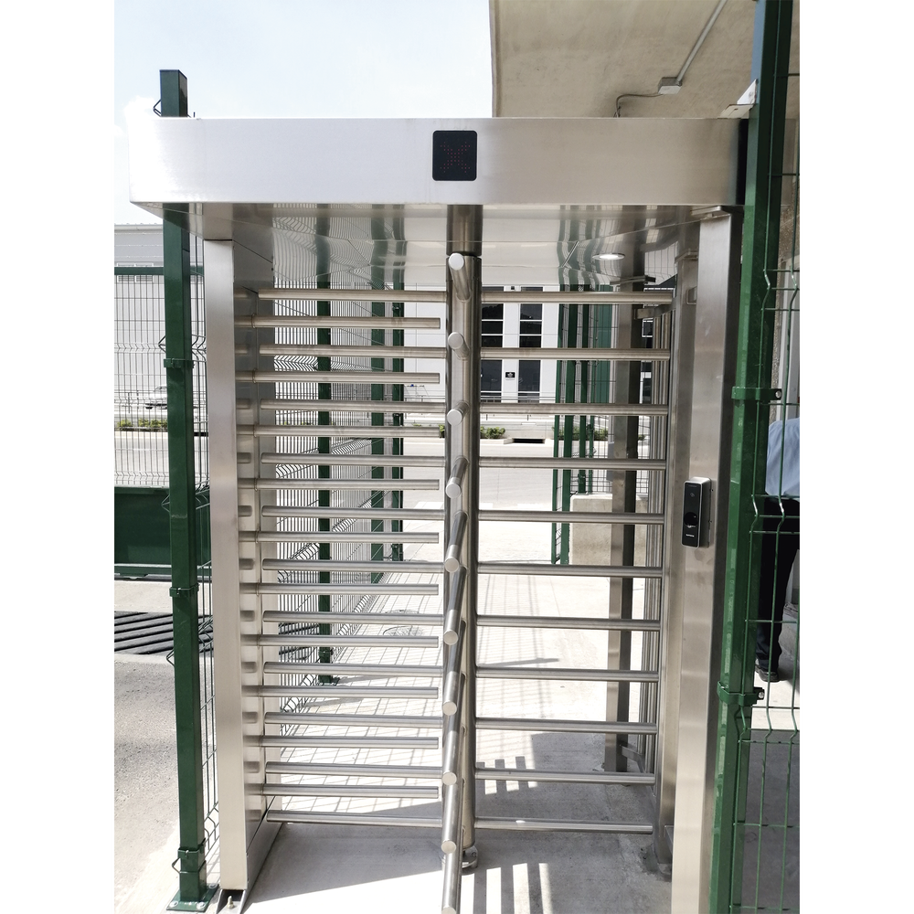 Single Turnstile / Full Body / Indoor/Outdoor / Stainless Steel / Luxury Finish / High Traffic