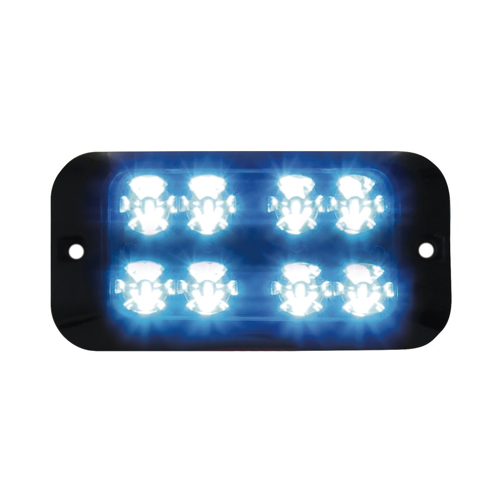 Luz auxiliar con 8 LEDs color azul