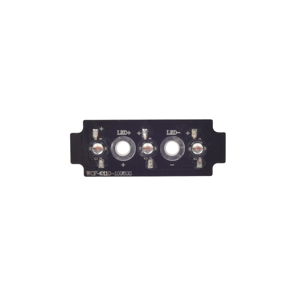 Tablilla de reemplazo con 3 LED Rojo para XLL1084