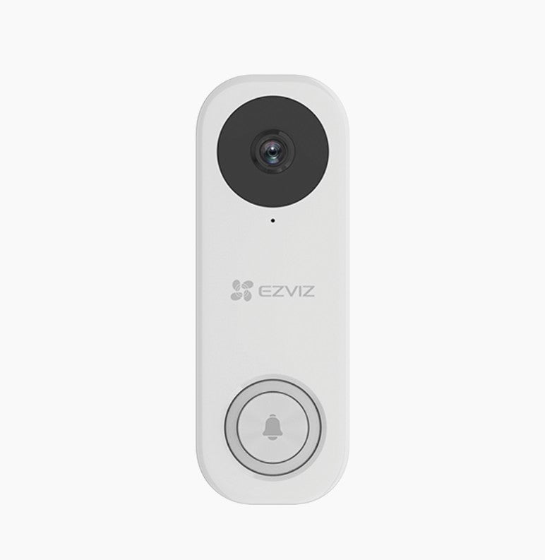 Timbre IP Wi-Fi (DoorBell) / Cámara Integrada de 2k / Sensor PIR / Llamada a la App / Visión Vertical 180° / Audio de Dos Vías / Ranura Para Memoria