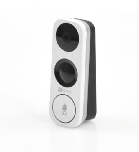Timbre IP Wi-Fi (DoorBell) / Cámara Integrada de 2k / Sensor PIR / Llamada a la App / Visión Vertical 180° / Audio de Dos Vías / Ranura Para Memoria
