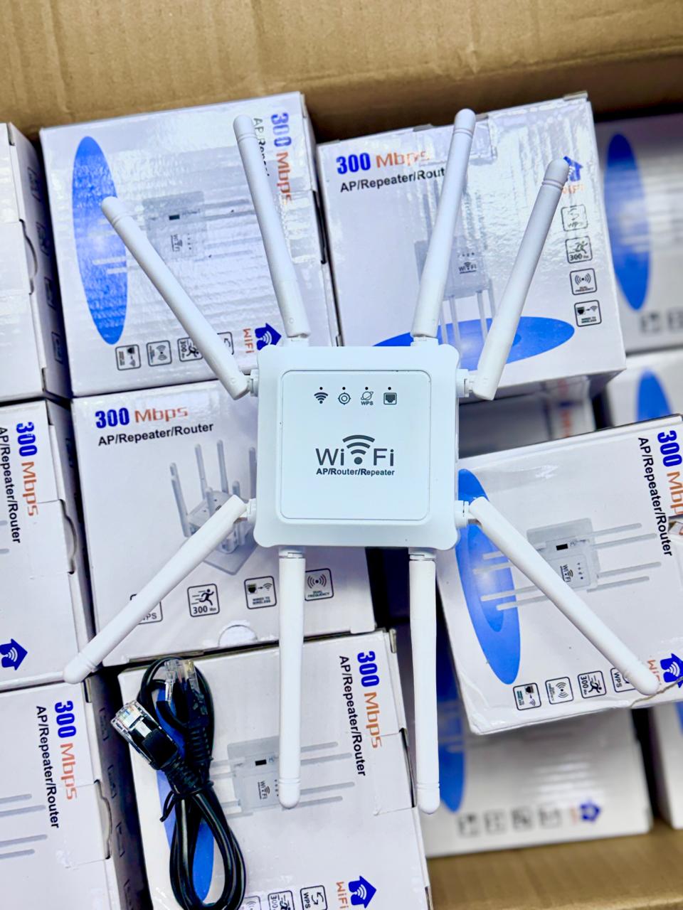 Repetidor wifi 8 antenas