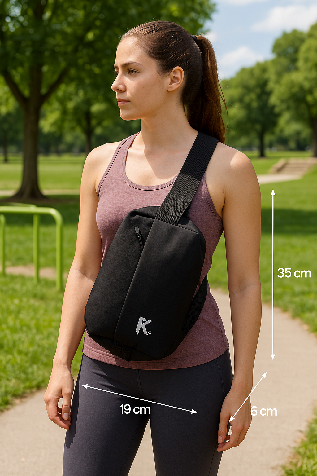 Bolso canguro riñonera