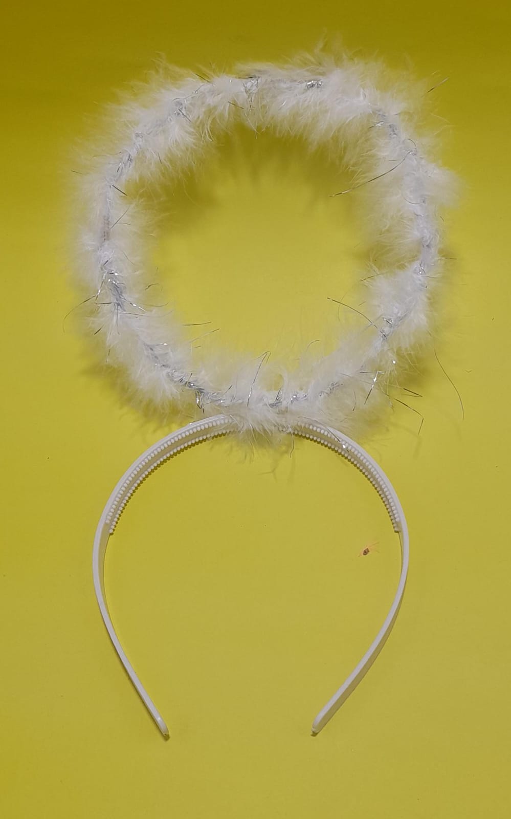 Tiara angel blanca