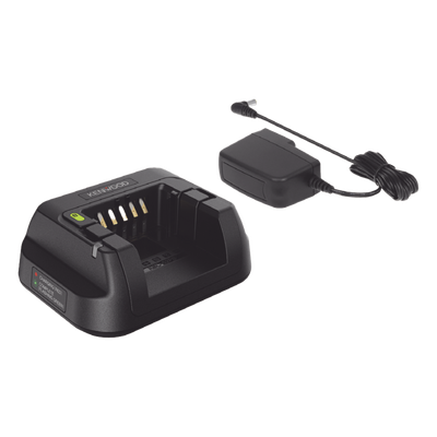 Cargador rápido de escritorio, para baterías KNB-31A/ KNB-32N/ KNB-33L/ KNB-43L/ KNB-47L/ KNB-48L/ KNB-50NC.