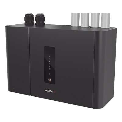 Detector de Humo por Aspiración / Direccionable / 1 Zona / 4 Tuberías / Compatible con Paneles NOTIFIER