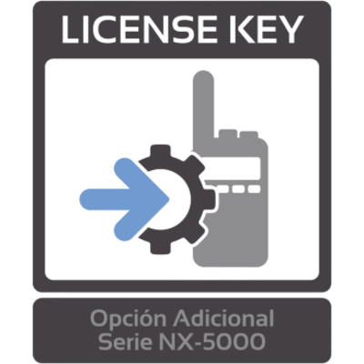 Licencia para operar en toncalizado P25 fase 2 serie NX5000 (requiere KWD5100CV y KWD5101TR)