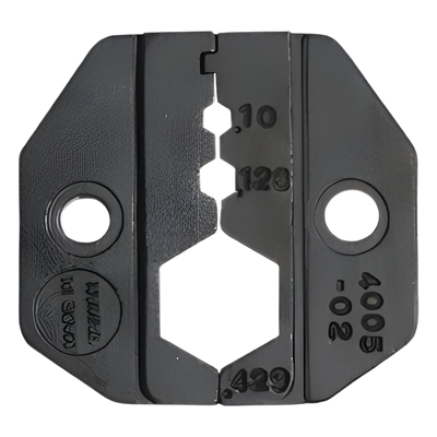 Mordaza para Plegar Conectores de Anillo en RG-8/U, RG-213/U, RG-214/U, 9913 y CNT-400 en tamaños 0.100", 0.128" y 0.429