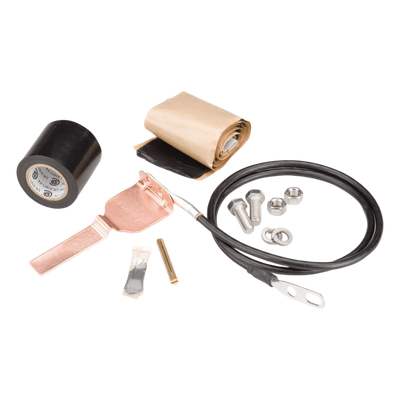 Kit de aterrizaje serie Estándar para cable de 1-1/4". Longitud del conductor 24"