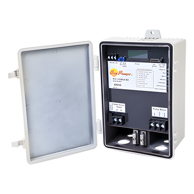 Controlador para bombas, 90-135 Vcd.