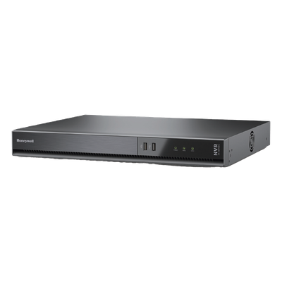 NVR 8 Megapixel (4K) / 16 Canales / H.265 / ONVIF / NDAA / Soporta IA / Serie 35 / Audio y Alarmas I/O / Honeywell Secur