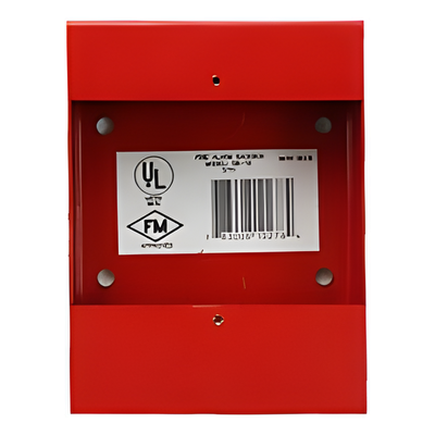 Caja de Montaje Para Estación Manual de Emergencia BG-12LX y BG-12L