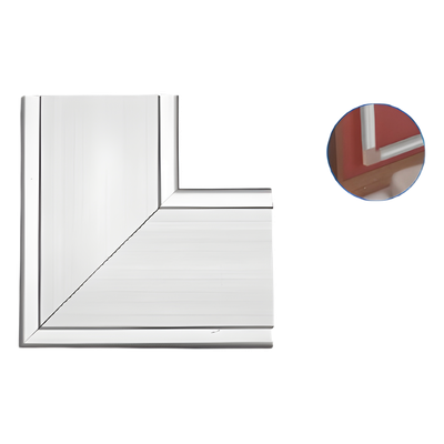 Accesorio en "L" de Aluminio, compatible con canaleta INKA151