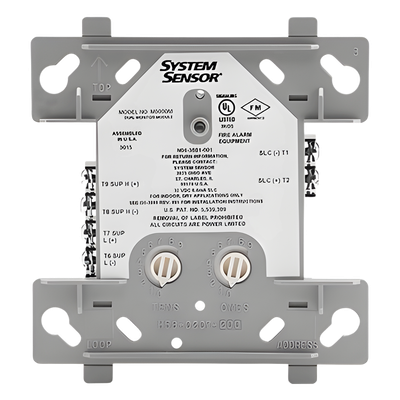 Módulo Monitor Doble / Direccionable / Permite Agregar Sensores Convencionales al Panel / Cableado Clase B / Tecnología
