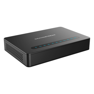 Gateway de 8 puertos FXS con Router NAT y doble puerto de red Gigabit