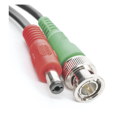 Cable coaxial ( BNC RG59 ) + Alimentación / SIAMÉS / 20 Metros / Aleación Cobre + Aluminio CCA / Para Cámaras 4K / Uso i