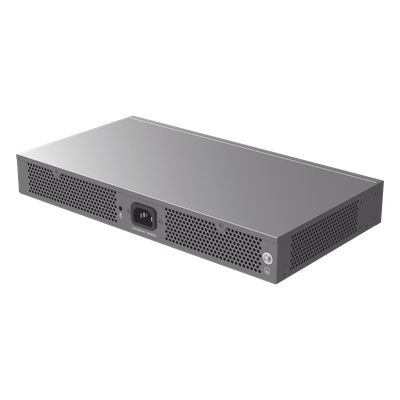 Switch Gigabit Administrable / 8 puertos 10/100/1000 Mbps + 2 Puertos SFP+ Uplink / Compatible con GWN Cloud.