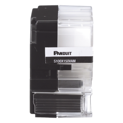 Casete de 200 Etiquetas Autolaminadas de 25.4 x 38.1 mm, para Cables de 3.1 a 7 mm de Diámetro, Área de Impresión Color