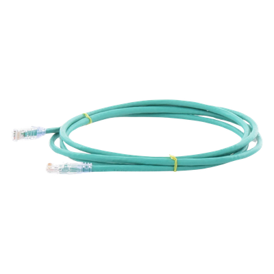 Cable de parcheo UTP Categoría 6, con plug modular en cada extremo - 2 m. - Verde