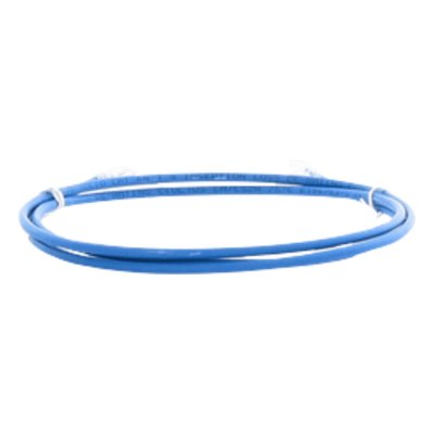 Cable de Parcheo UTP Cat6A, CM/LSZH, Diámetro Reducido (28AWG), Color Azul, 5 metros