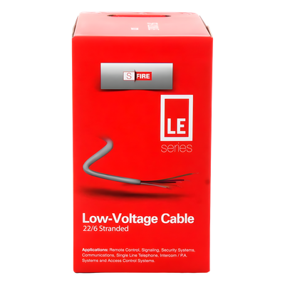 Bobina de 305 Metros / Cable de CCA / 6x22 AWG / Tipo Aluminio Revestido de Cobre / Aplicaciones en Control de Acceso /