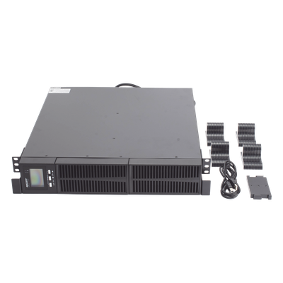UPS de Topología On-Line Doble Conversión / Capacidad de 2KVA/1800W / Entrada y Salida de 120 Vca / Clavija de Entrada N