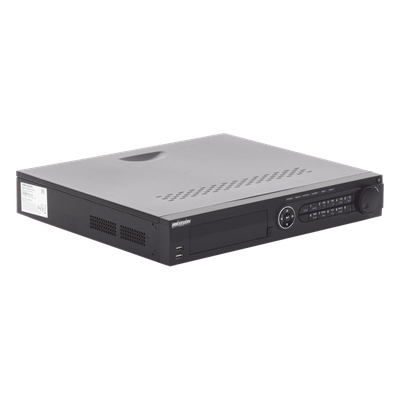DVR 32 Canales TurboHD + 16 Canales IP / 4 Megapixel / 4 Bahías de Disco Duro / POS / 4 Canales de Audio / Videoanalisis