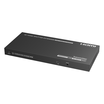Kit Divisor y Extensor HDMI / Divide 1 Fuente HDMI a 8 Pantallas / Extiende la señal HDMI hasta 70 m / Resolución 4K @ 6