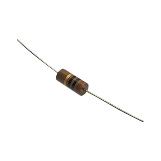 Resistencia de 100 Ohm a 2 W.