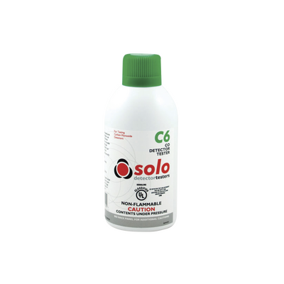 Gas de Prueba de Monóxido de Carbono / Uso Manual o Dispensadores SOLO-330 ó SOLO-332
