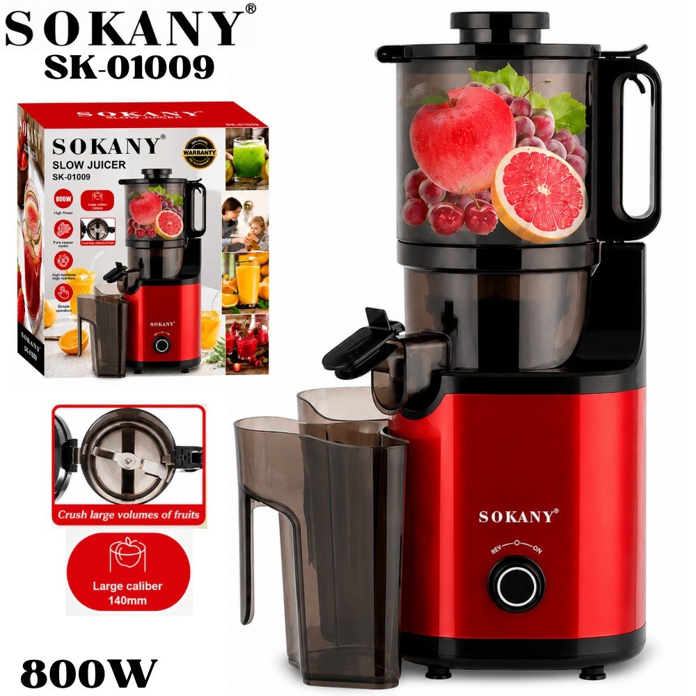 Extractor De Jugos 800w Sk-01009