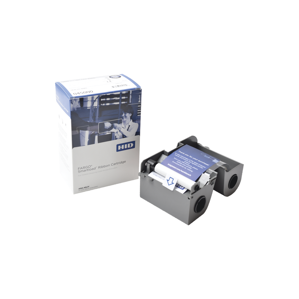 Cartridge with full color YMCKOK ribbon with two black resins / For DTC1250e and DTC1000 / 200 prints.