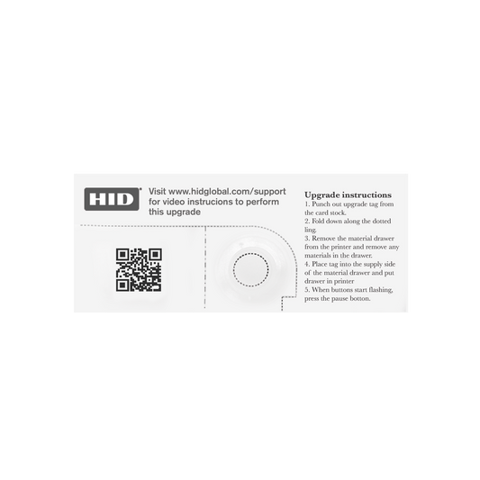 Tag para habilitar módulo de volteo de tarjetas para impresora DTC1500 / Configurable en Campo