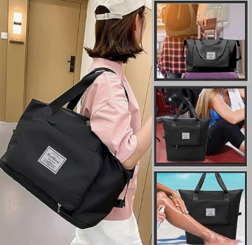 Bolso deportivo viajero + bolsas x6