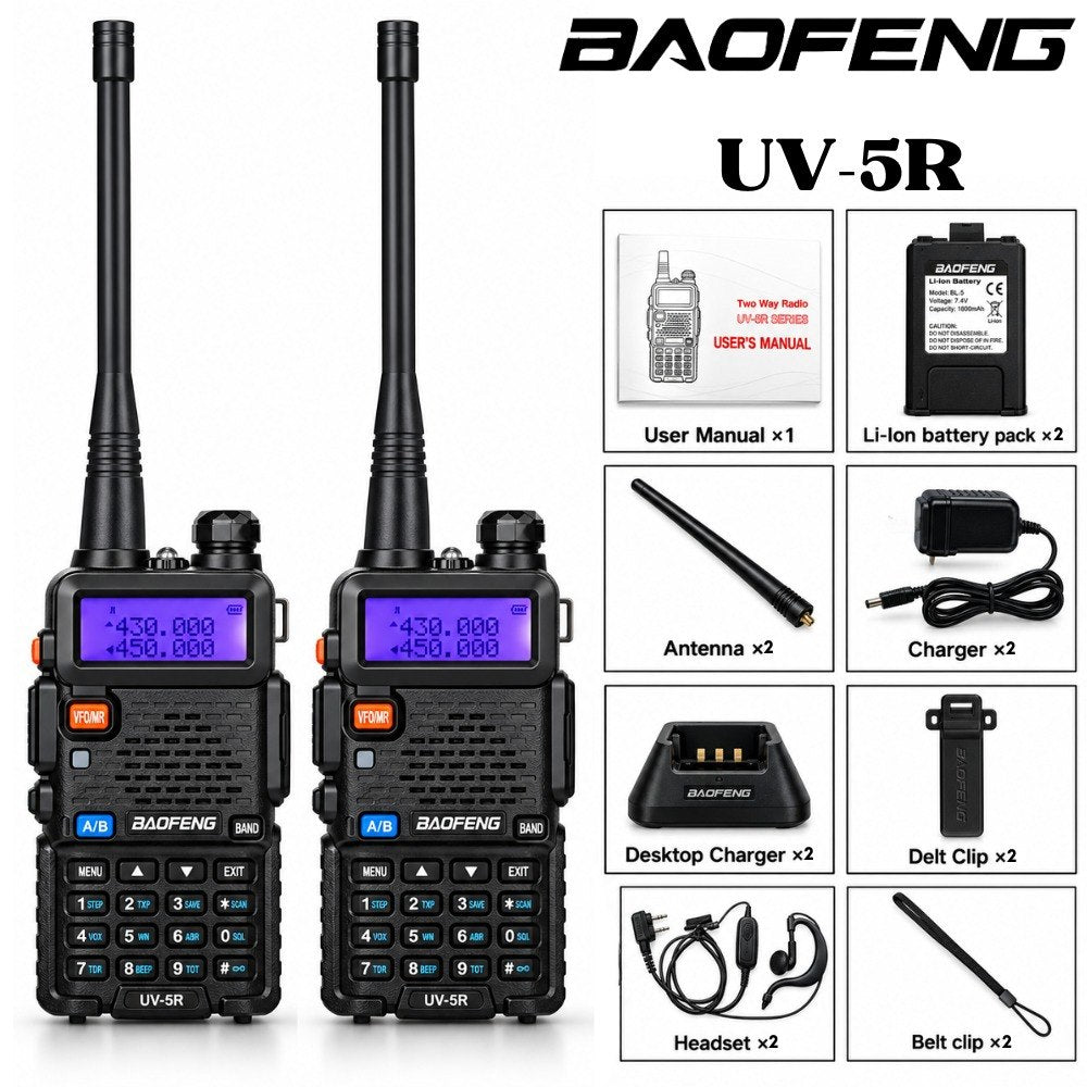Radio Walkie Talkie X2 Uv-5R